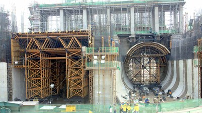 Jirau Hydroelectric Power Plant, Porto Velho, Rondônia, Brazil