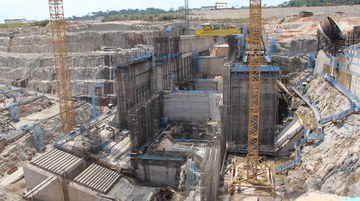 Teles Pires hydroelectric plant, Brazil