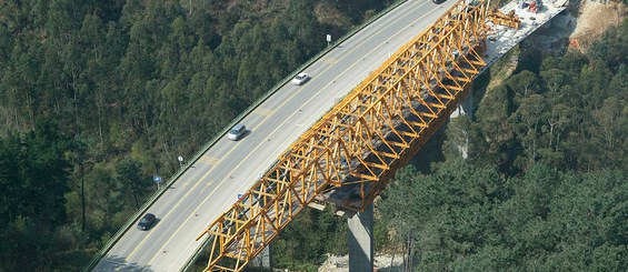 A-8 Cantabrian Highway. Ballota-Cadavedo Stretch, Spain