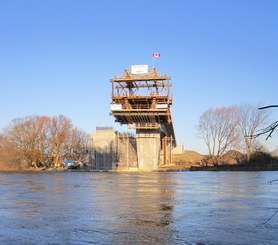 Bridge over the Grand River, Ontario, Canada