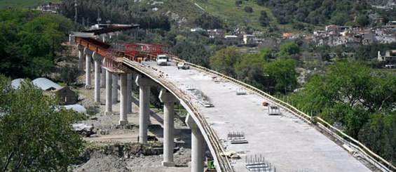 Plati Viaduct, Calabria, Italy