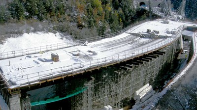 Access to the West Entrance of the Dels 2 Valires Tunnel, Andorra