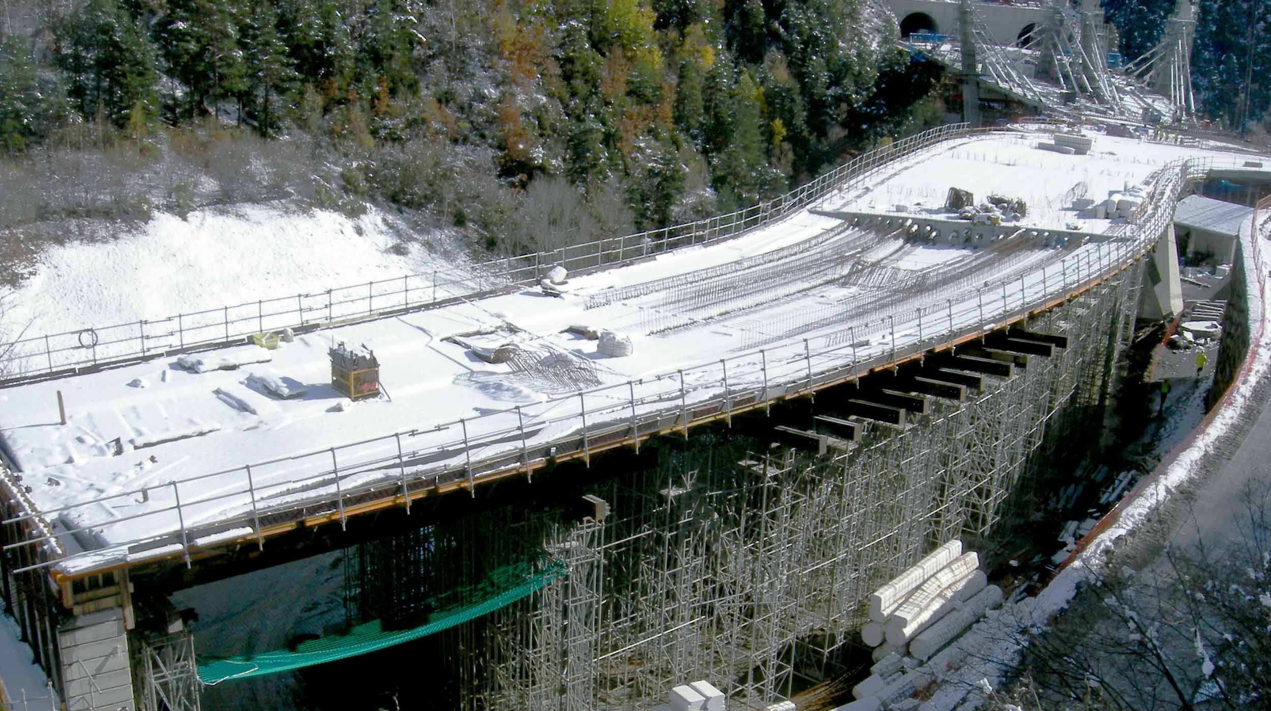 The new access roads to the Dos Valires Tunnel are part of one of the largest infrastructure projects carried out in Andorra.