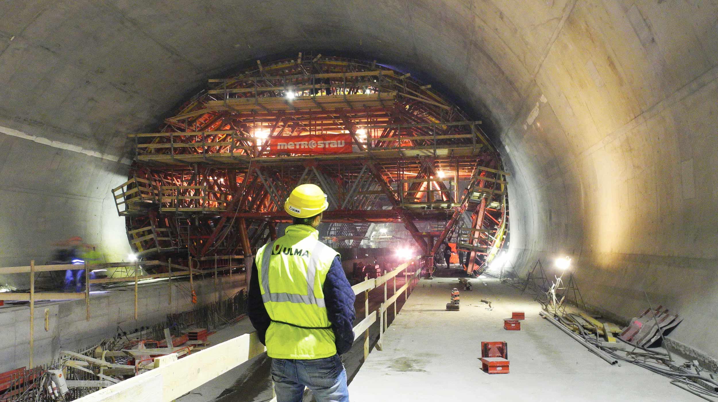 Located in the Czech capital, the tunnel is part of 8 km of infrastructure to relocate traffic underground.