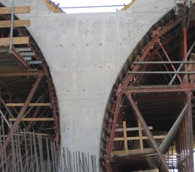 False Tunnel in Catania-Siracusa Highway, Carlentini, Italy