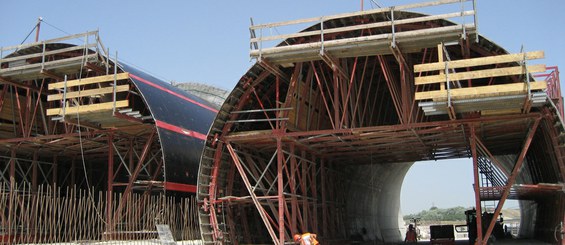 False Tunnel in Catania-Siracusa Highway, Carlentini, Italy