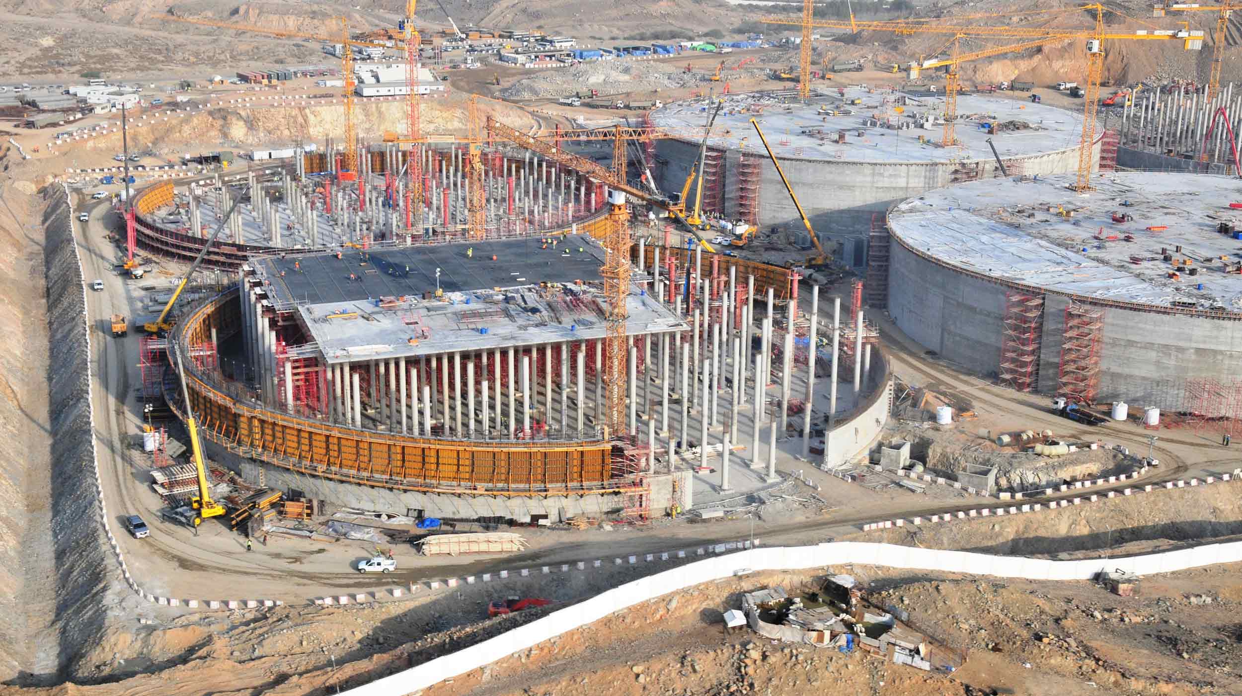 The strategic water storage project in Jeddah is the largest of its kind built in Saudi Arabia to date