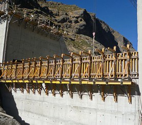 BMK Climbing Bracket for dam construction
