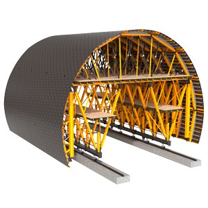 Formwork Carriage for Mine Tunnels MK