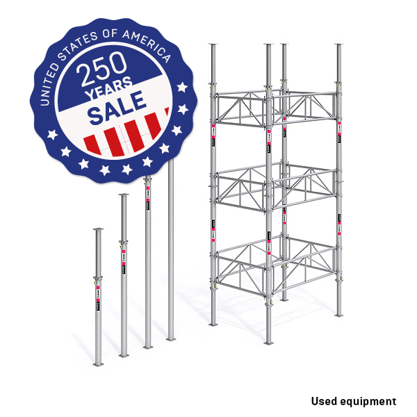 Take advantage of our best post shore, high load-bearing capacity and lightweight aluminum shoring post