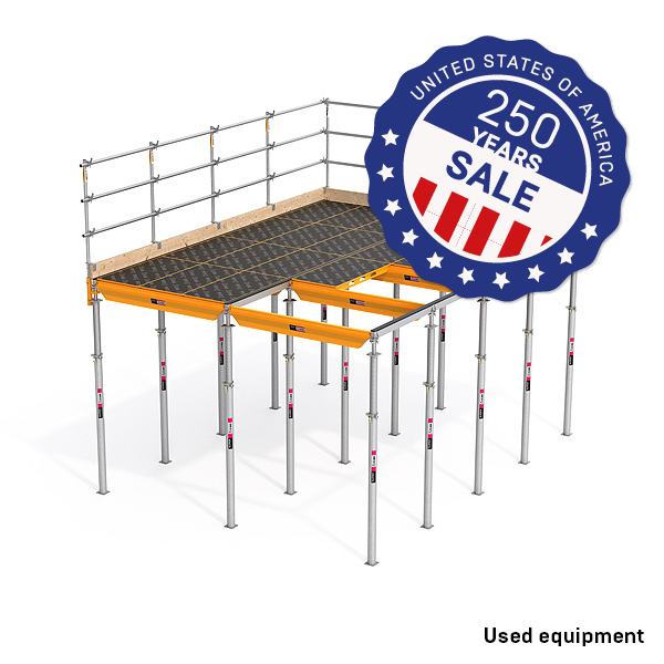 Panelized drophead shoring system