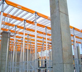 The prop can be braced forming high load bearing shoring towers