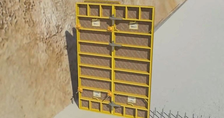 Handset Panel Formwork MEGALITE