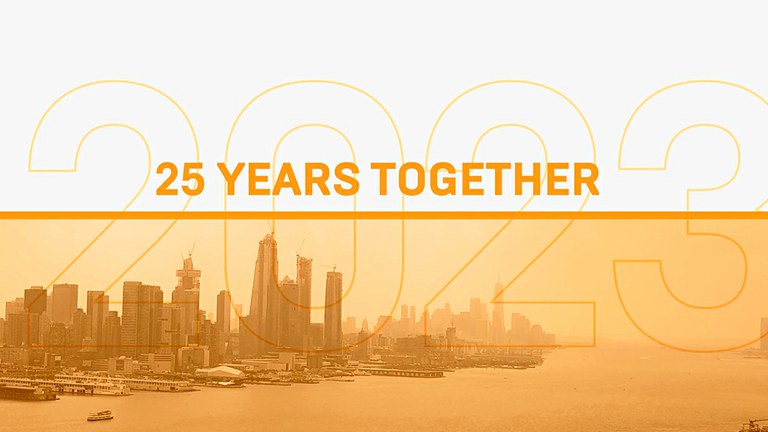25 years building together - the way to success.