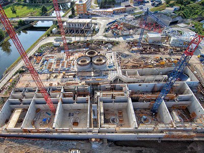 Formwork and Scaffolding ULMA for the largest Water Treatment Plant in all of Central Europe