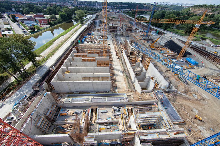 Formwork and Scaffolding ULMA for the largest Water Treatment Plant in all of Central Europe