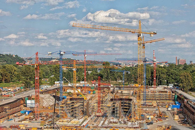 Formwork and Scaffolding ULMA for the largest Water Treatment Plant in all of Central Europe