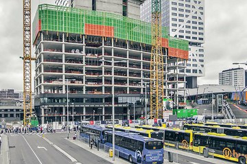 HWS Perimeter Safety Screen in the Centre of Utrecht, Netherlands