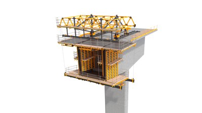 Balanced Cantilever Formwork Carriage CVS