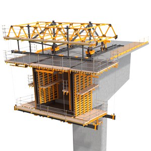 Balanced Cantilever Formwork Carriage CVS