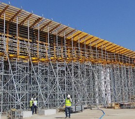 ENKOFORM HMK beam formwork for the construction of viaduct bridge decks