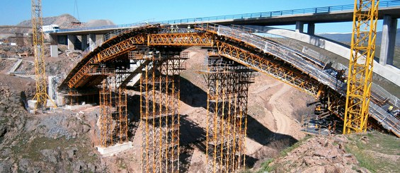 H-33 Truss System in arch shape