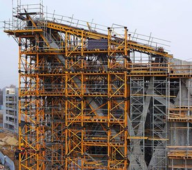 MK shoring solution for high-rise construction