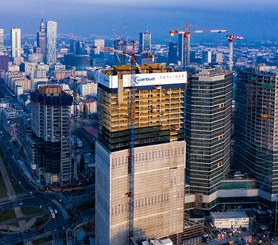 Ensured safety in high rise building construction