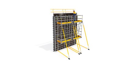 SBU Safety Platform for Wall Formwork