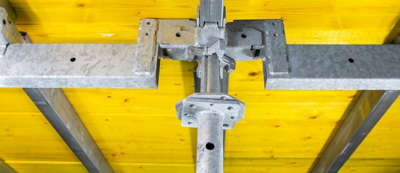 Formwork early recovery in 3 days with ONADEK Drophead.