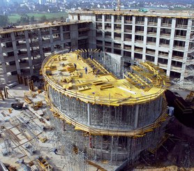 Circular building execution in building construction
