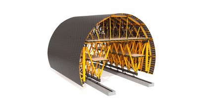 MK Formwork Carriage for Mine Tunnels