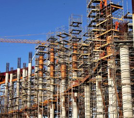 Formwork system for concrete circular columns