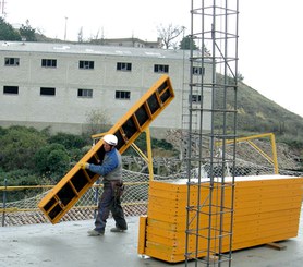Crane independent panel handling