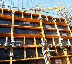 Clamp, panel connecting element Clamp, panel connecting element