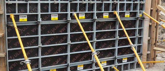 Galvanised modular formwork Galvanised modular formwork