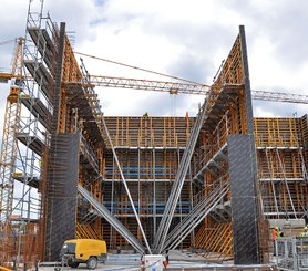 High efficiency in wall construction High efficiency in wall construction