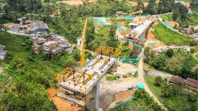 Aserradero Bridge, Colombia