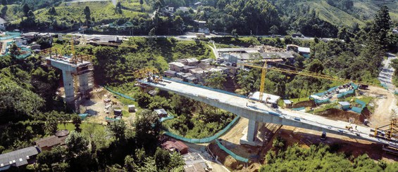 Aserradero Bridge, Colombia