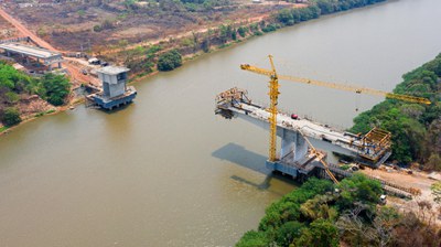 Bridge over the Cuiabá River, Brazil