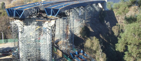 El Salto Viaduct, Santiago, Chile