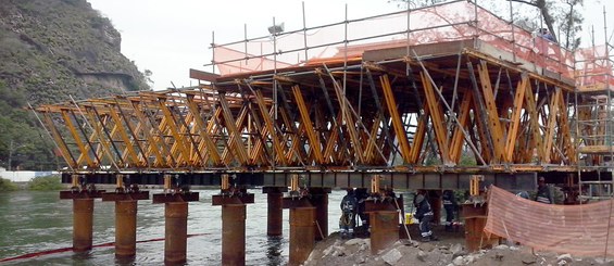 Estaiada Bridge, Metro Line 4, Rio de Janeiro, Brazil