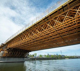 M1 and M3 bridges, Kraków, Poland