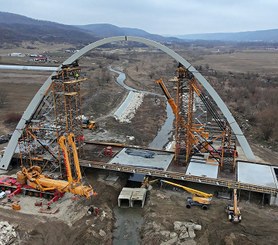 Mioveni Arch Bridge