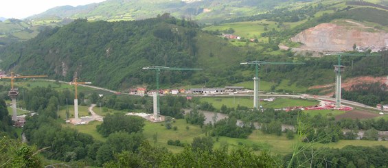 Narcea Viaduct, Asturias, Spain