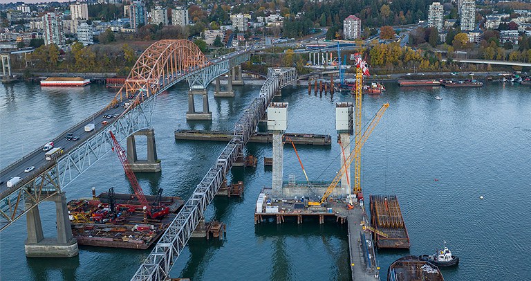 Pattullo Bridge, Surrey, Canada