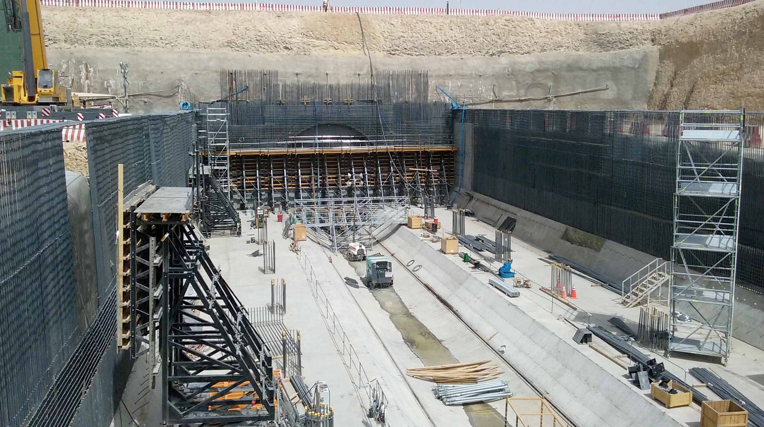 The comprehensive formwork and scaffolding systems that we offer paired with our wide-ranging experience in the industry make us ideal candidates to supply infrastructural projects of this size.