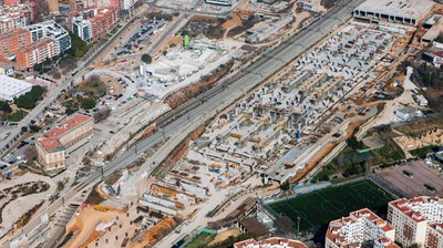 Sagrera Station, Barcelona, Spain