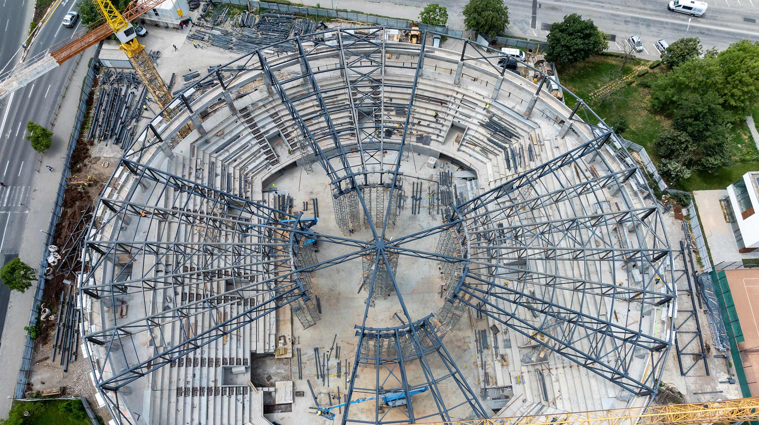 The new Multi-Purpose Hall in Tulcea is a landmark project for the county’s sports infrastructure, funded by the Ministry of Development, Public Works and Administration through the National Investment Company. The new Multi-Purpose Hall in Tulcea is a landmark project for the county’s sports infrastructure, funded by the Ministry of Development, Public Works and Administration through the National Investment Company.