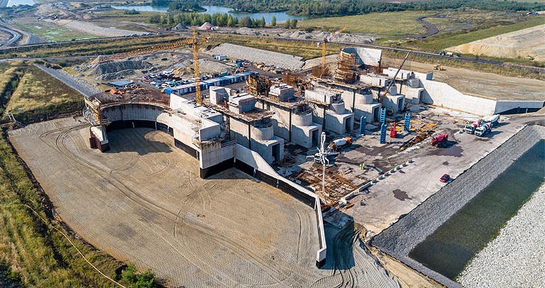 Racibórz Dolny Dam, Poland